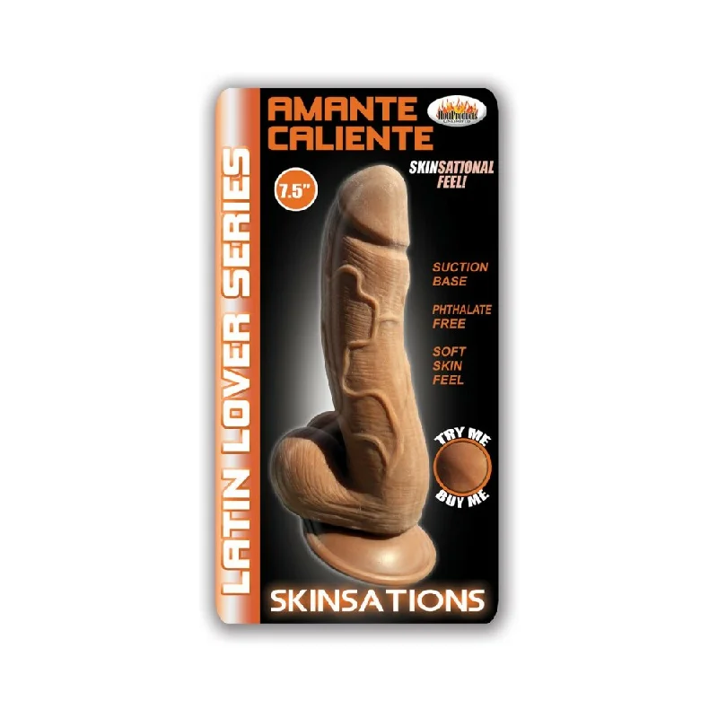 Premium clit wave beads-Skinsations Latin Lover Series Amante Caliente 7.5 Inch