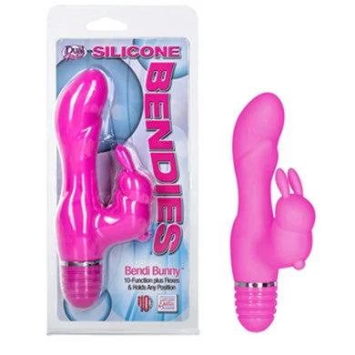 Vibrator quick mail-Silicone Bendies Bendi Bunny Pink