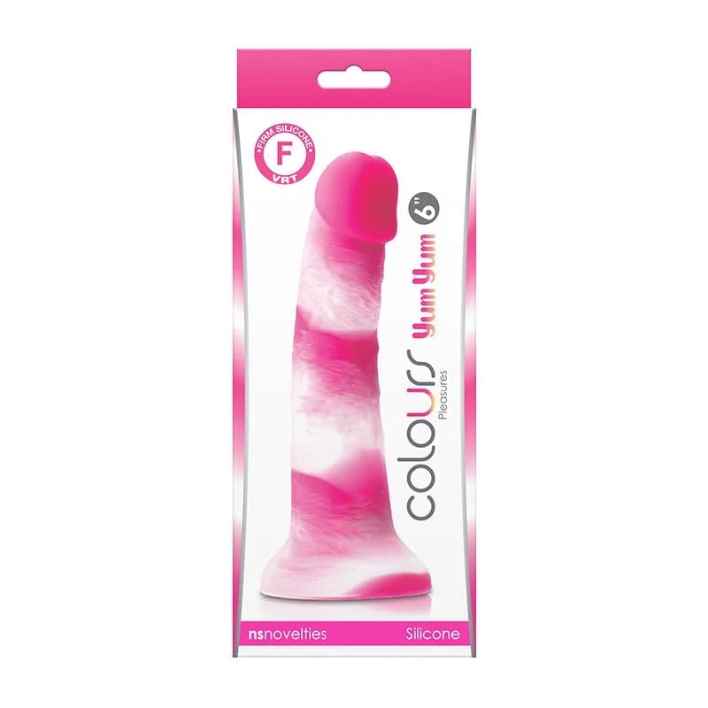 tar-dildo-NS Novelties Colours Pleasures 6” Yum Yum Dildo