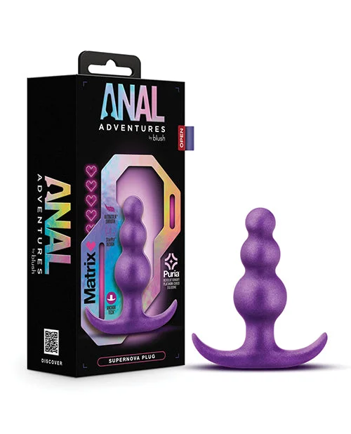 BDSM toy restraint reliabilities-Blush Anal Adventures Matrix Supernova Plug