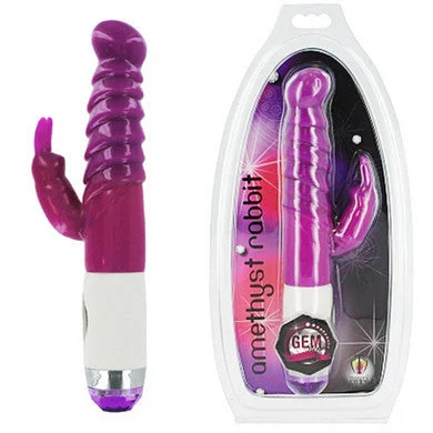 Vibrator snap use-Amethyst Rabbit - Purple