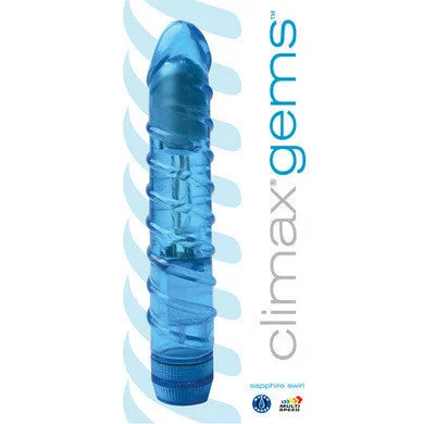 Vibrator elite pick-Climax Gems Sapphire Swirl