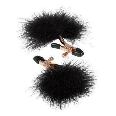 BDSM toys for date nights-Entice - Feather Nipplettes