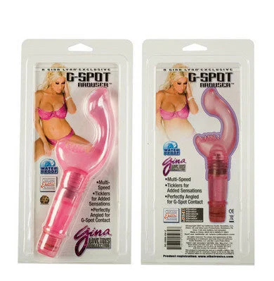 Vibrator pin drop-Gina Lynn G-Spot Arouser - Pink