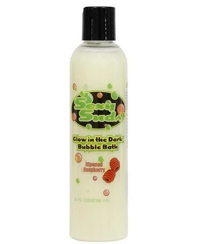 BDSM toy gag tones-Sexy Suds Glow Bubble Bath - Ripened Raspberry