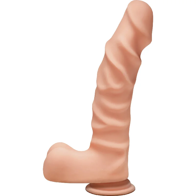 Premium G-spot air dildos-The D - Ragin' D 9" - Vanilla