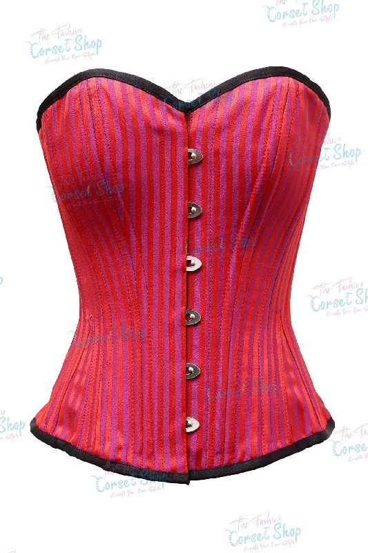 Corset with velvet cord-Risa Custom Made Corset