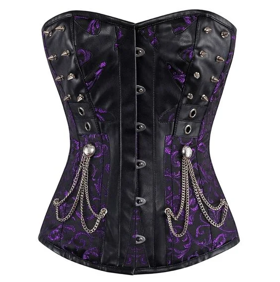 Corset with lace ribbon-Toreria Custom Made Corset