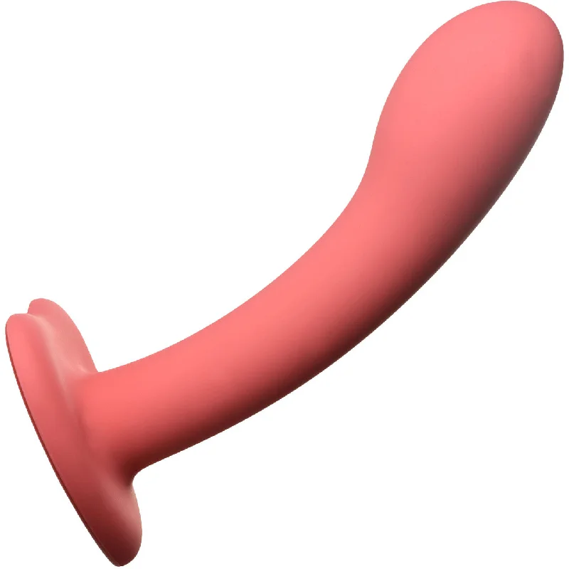 lance-tip-dildo-Simply Sweet G-Spot 7" Silicone Suction Cup Dildo - Pink