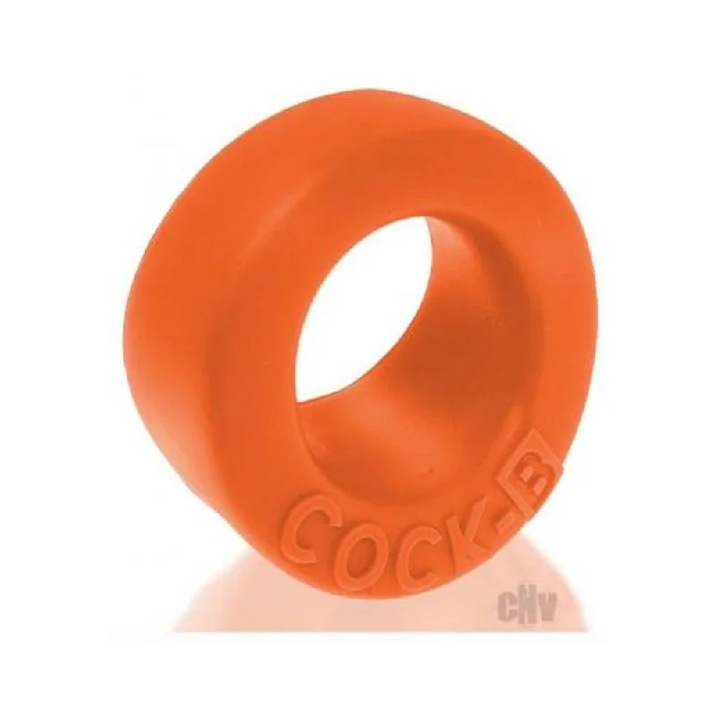 cock ring graze-Oxballs Cock-b Bulge Cockring Silicone Orange