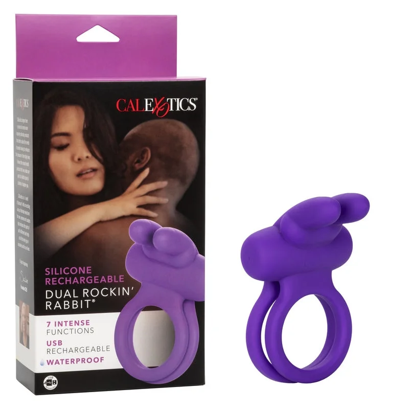 cock ring match-Dual Rocking Rabbit® Vibrating Cock Ring by Cal Exotics