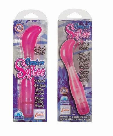 Vibrator app pulse-Pleasure Softee G-Spot Curve - Pink