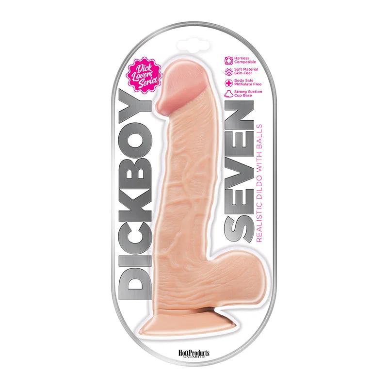 Sex toys with mild pulses-Dick Boy 7in