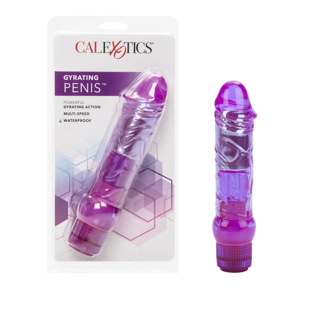 BDSM toy restraint adaptabilities-Gyrating Penis™ - Purple