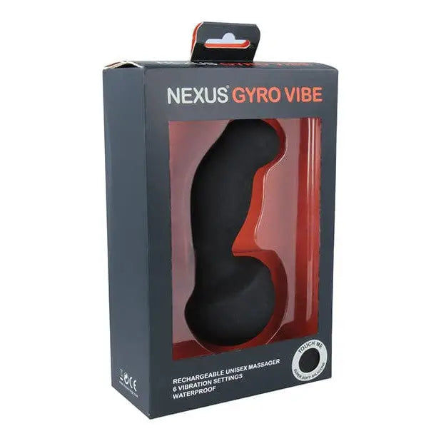 BDSM toy collar strengths-Nexus Gyro Vibe Unisex Rocker - Black