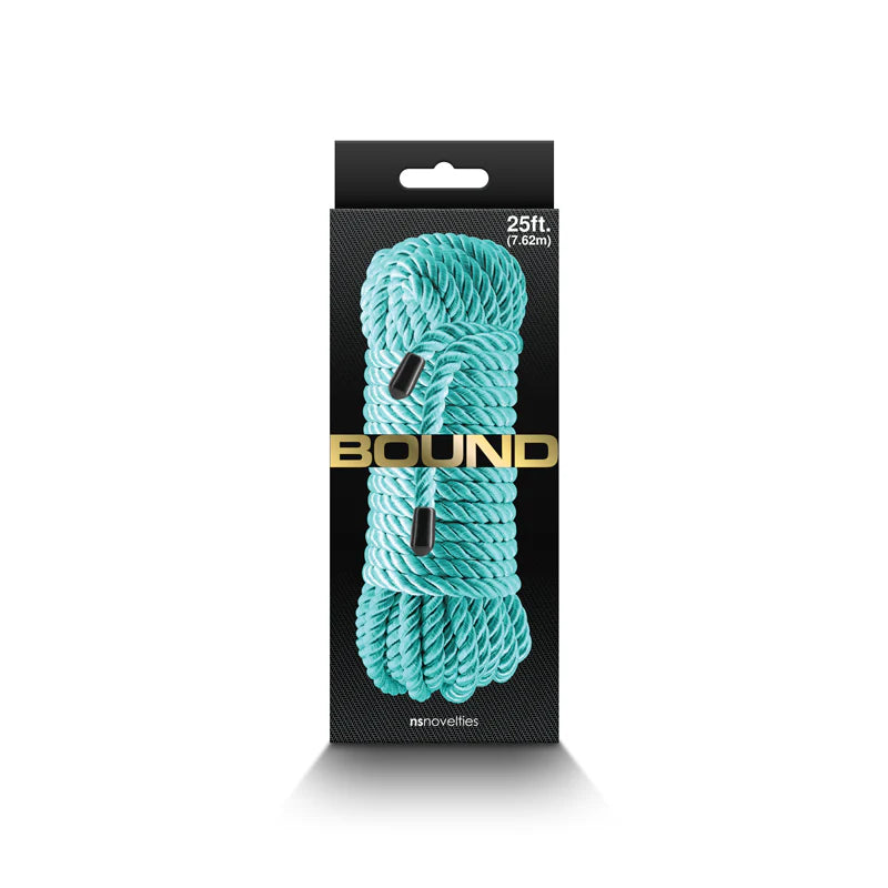 Premium wave dildos-Bound Rope -Green 25'