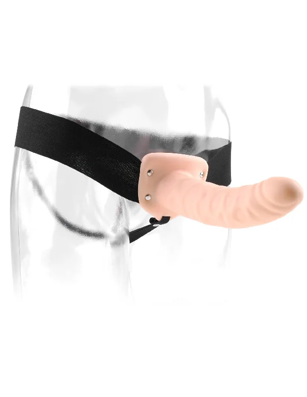 Vibrating rings with mild air-Fetish Fantasy Series 8 Inch Hollow Strap-on -  Flesh