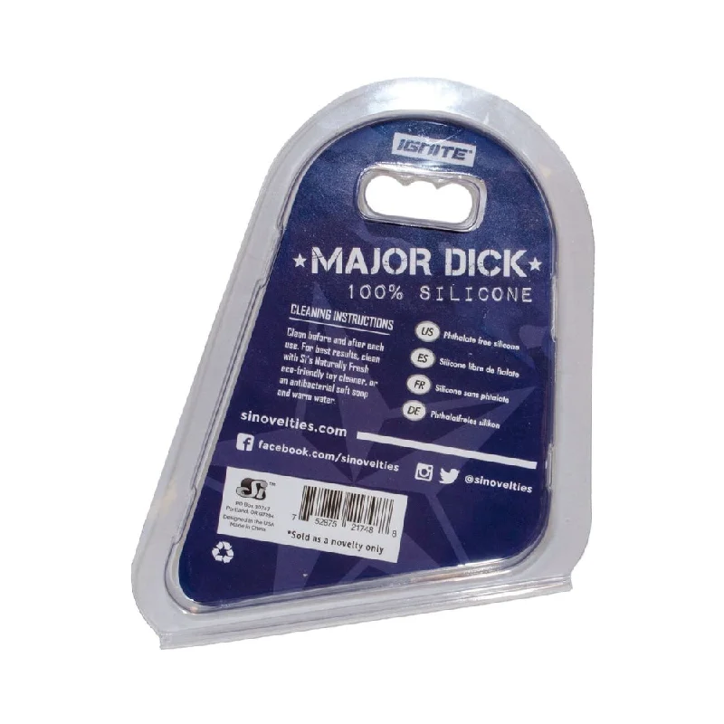 cock ring churn-Major Dick Commando Cock Ring Blue Camo 1.75 inches