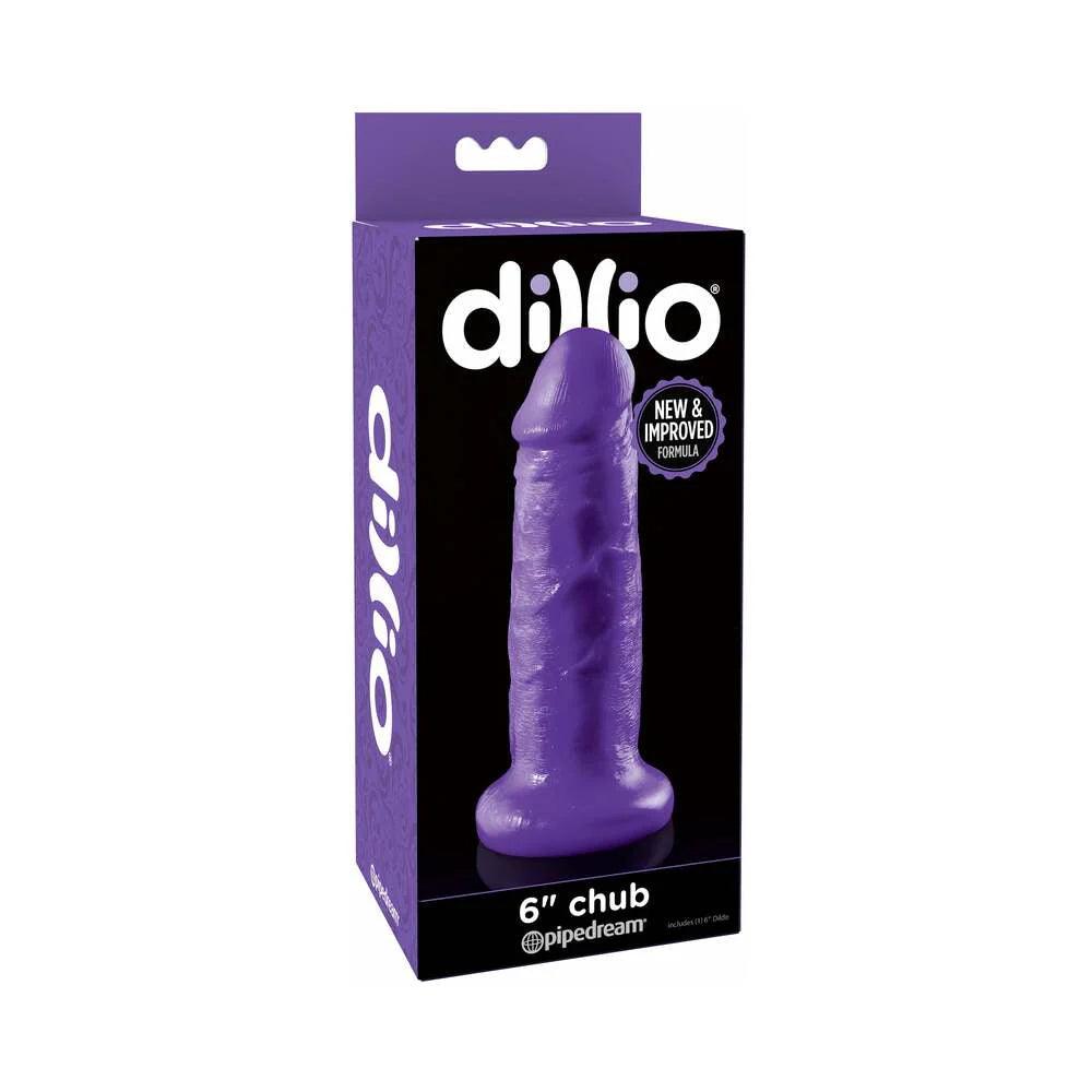 carved-texture-dildo-Pipedream Dillio 6 in. Chub Realistic Dildo With Suction Cup