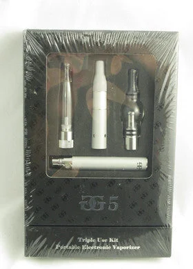 Premium prostate air beads-Gg5 Electronic Vaporizer Kit  Triple Use Kit - Silver