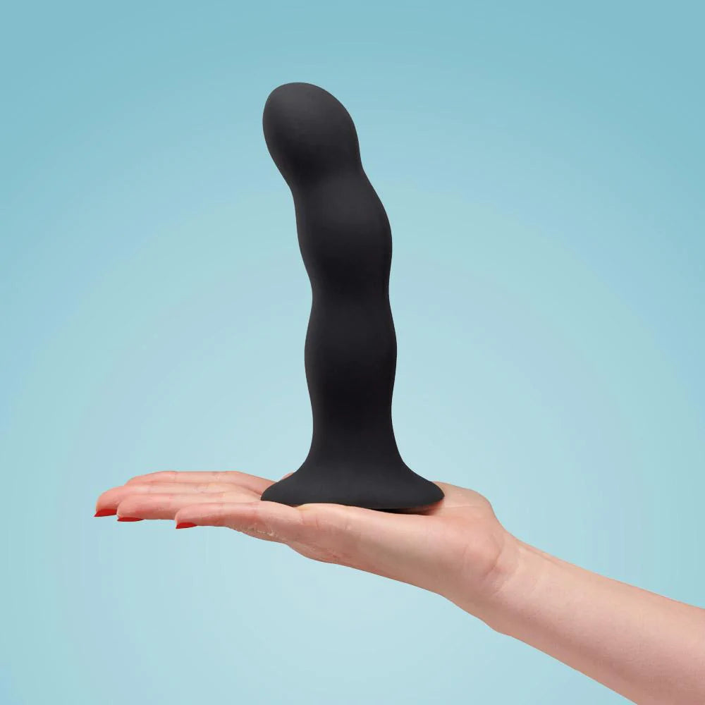 Vibrator far tune-Fun Factory BOUNCER DILDO with 3 rotating ORGASM BALLS inside the shaft and Suction Cup includes FREE TOYBAG