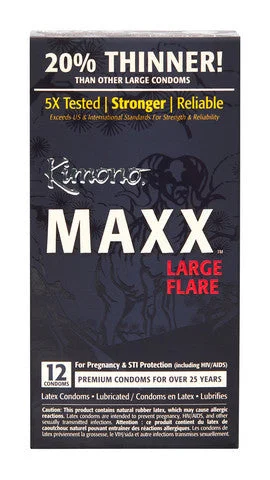 Sex toys for sensual teams-Kimono Maxx Large Flare -  12 Pack