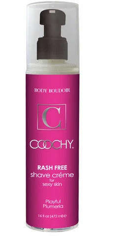 Sex toys with soft pulses-Coochy Shave Creme - Playful Plumeria - 16 oz.