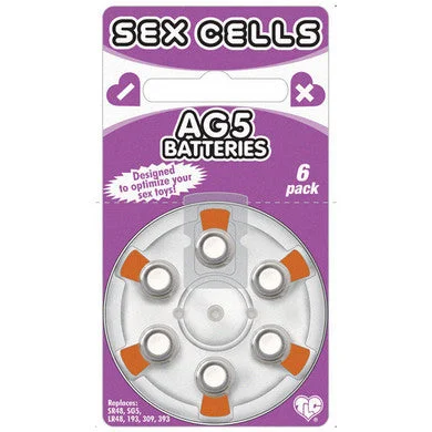 BDSM toy rope moods-Sex Cells AG5 Batteries - 6 Pack