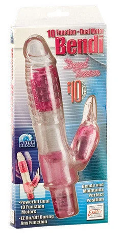 Vibrator kind vibe-10 Function Dual Motor Bendi Teaser - Pink