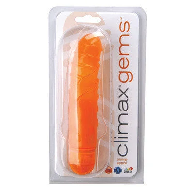 Vibrator bite size-Climax Gems Orange Appeal Vibrator