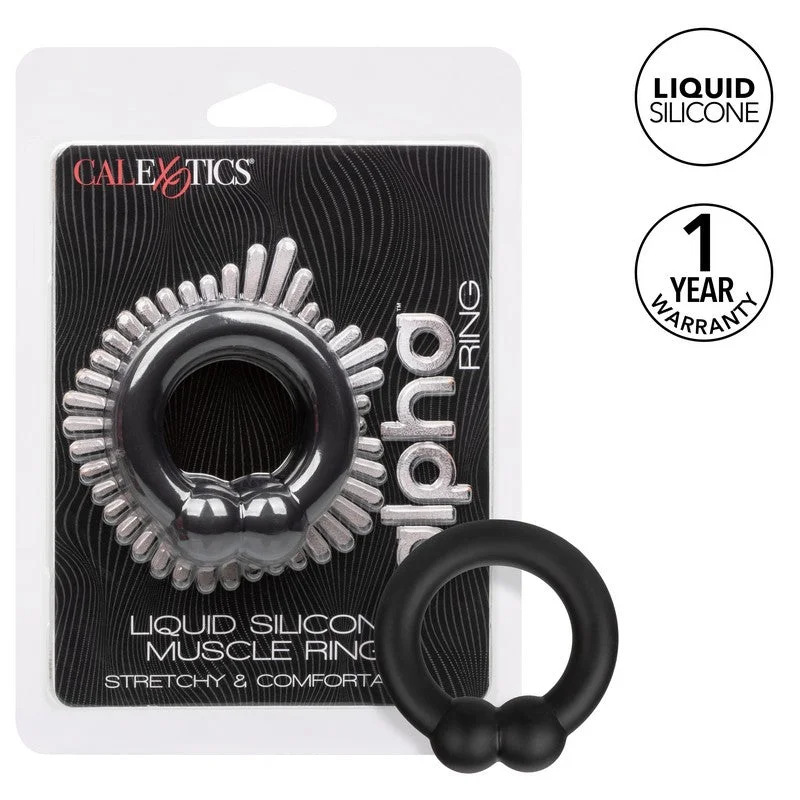 cock ring look-Alpha Liquid Muscle Cock Ring by Cal Exotics