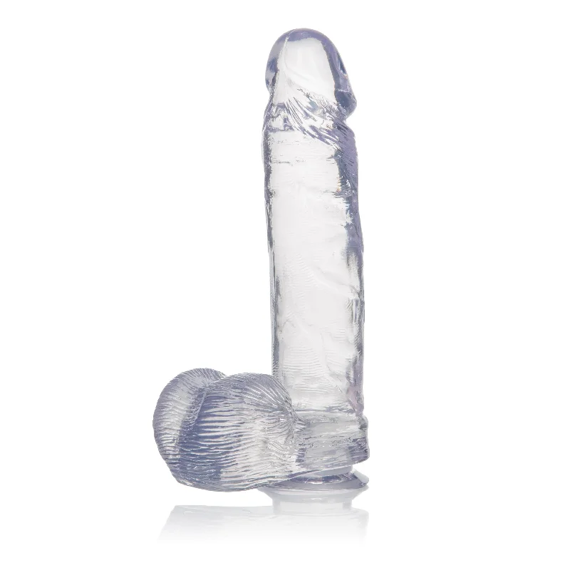 Sex toys with calm air-Jelly Royale - 7.25 Inch - Clear