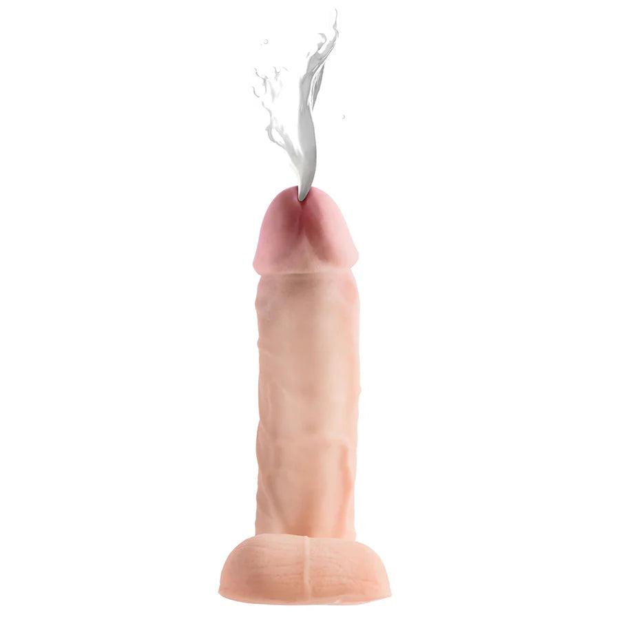 twig-dildo-Loadz Dual Density Squirting Dildo - 10in