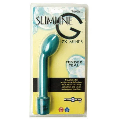 Vibrator sales star-Slimline G 7x Mini Vibrator - Teal