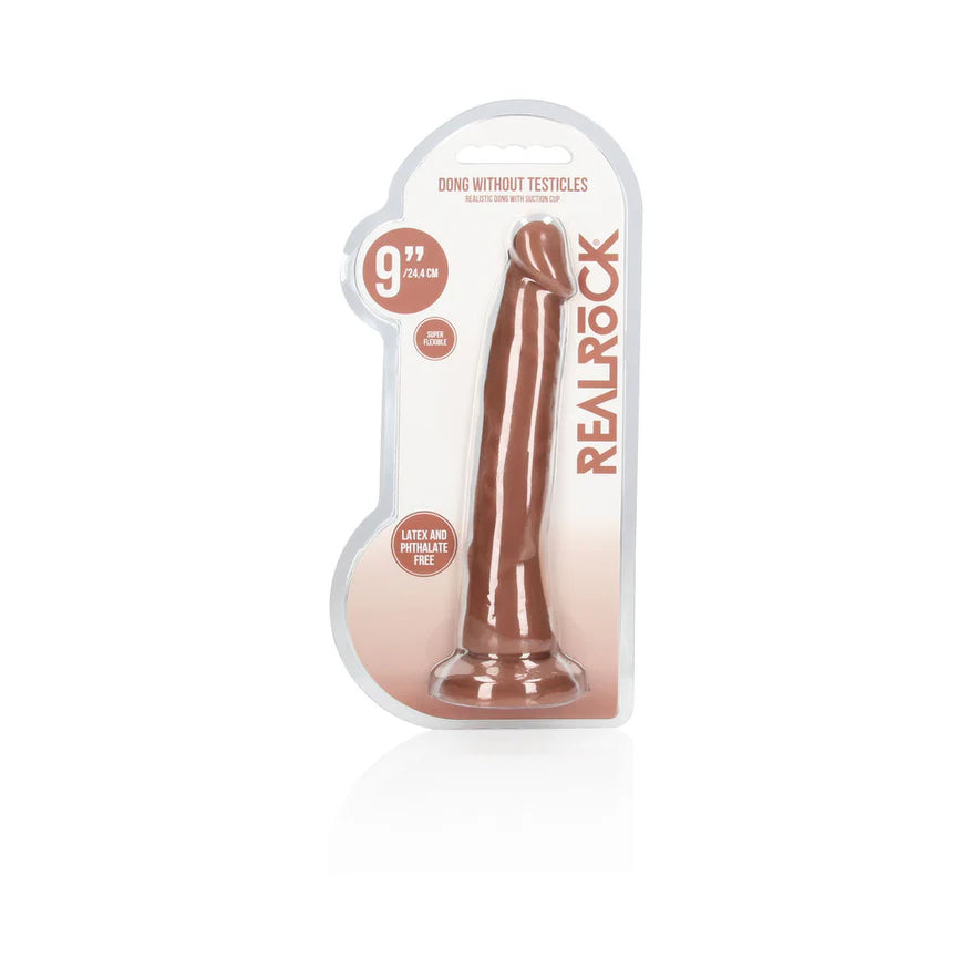 dime-dildo-RealRock Realistic 9" Dildo with Suction Cup