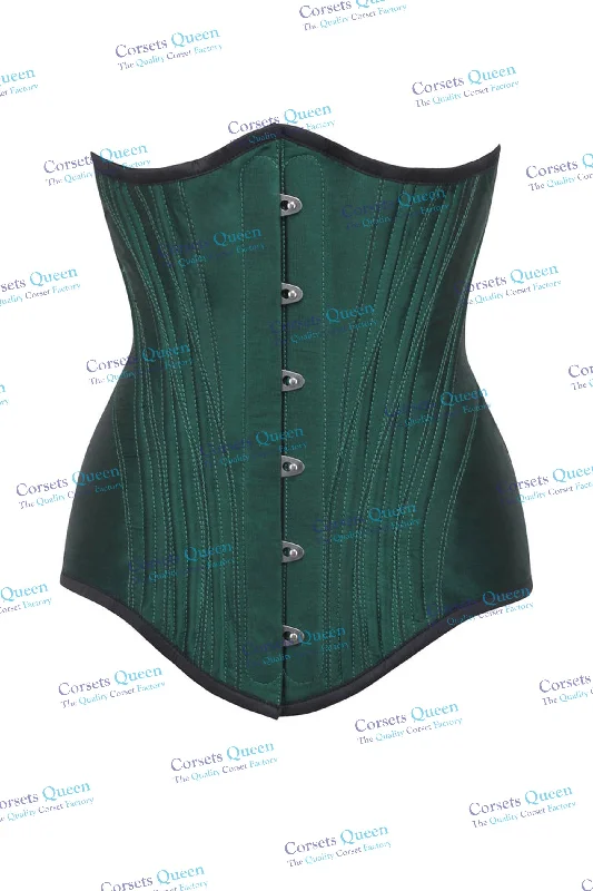 Corset in pale turquoise-Arcangeli Custom Made Corset