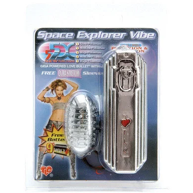 Vibrator dawn to dusk-5X Giga Power Space Explorer Chrome Bullet Vibe