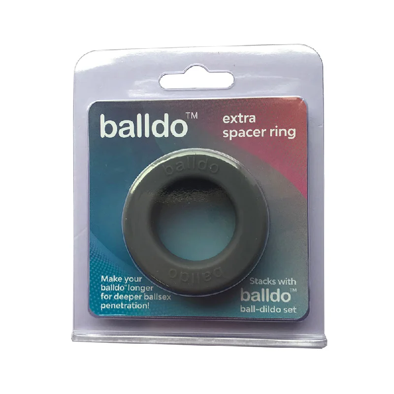 Sex toys for erotic teams-Balldo Single Spacer Ring Steel Grey