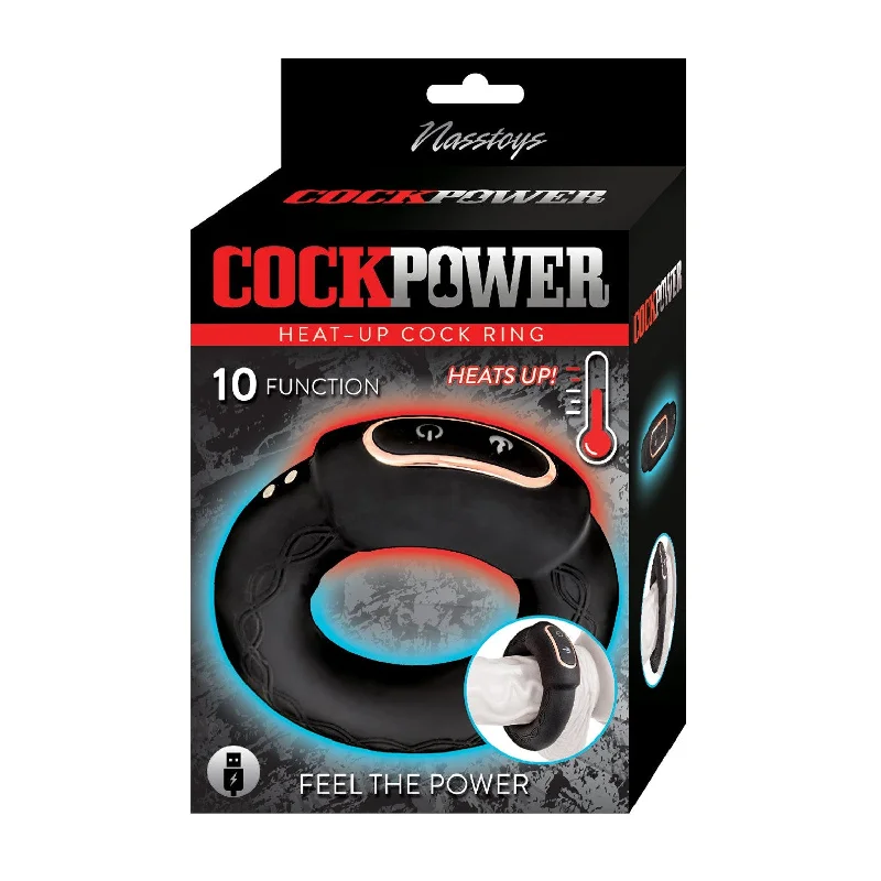 cock ring yearly-Cockpower Heat up Cock Ring