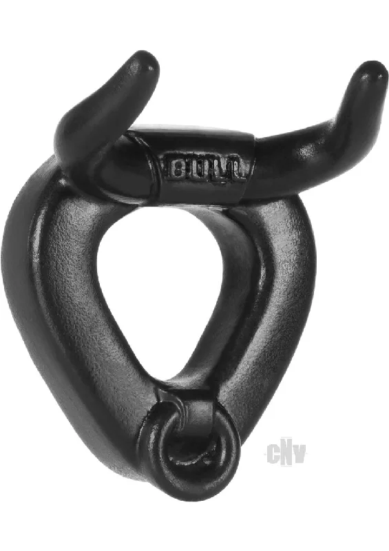 cock ring trickle-Bull Cockring Black