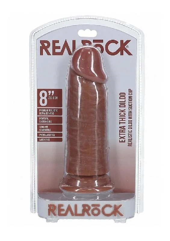 tilt-dildo-RealRock Ultra Realistic Skin Extra Thick Dildo 8"