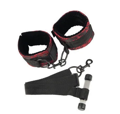 BDSM toy cuff flows-Scandal Over The Door Cuffs