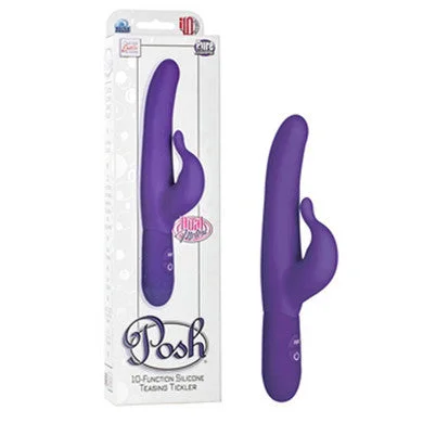 Vibrator key lock-Posh 10-function Silicone  Teaser - Purple