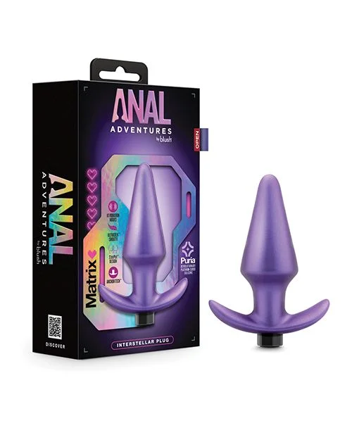 BDSM toy kit reliabilities-Blush Anal Adventures Matrix Interstellar Plug