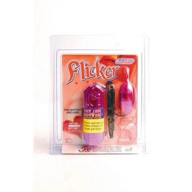 Vibrator odd perks-Jel-Lee Flicker - Metallic Fuchsia