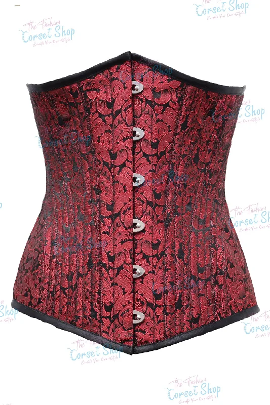 Corset with lace ribbon-Roord Custom Made Corset