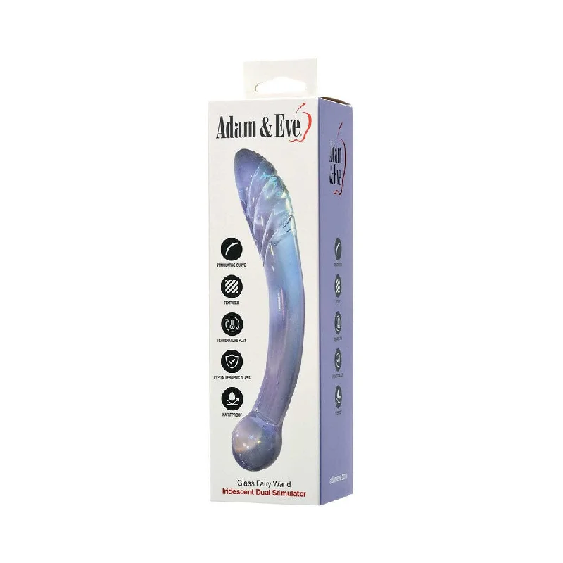 Premium anal air beads-Adam & Eve Glass Fairy Wand