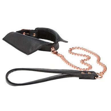 Hardcore BDSM toy gear-Entice - Chelsea Collar with  Leash