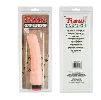 Vibrator trek lock-Raw Studs - Superstud German Vibrator 7.75-inch - Ivory