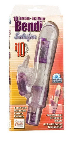 Vibrator bright tone-10 Function Dual Motor Bendi Satisfier - Lavender